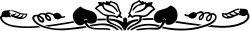 Black and White Rabbit Silhouette Clipart - Perfect Borders Design
