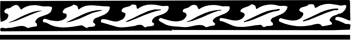 Borders Clipart with White Logo on Black Background for Creative Designs