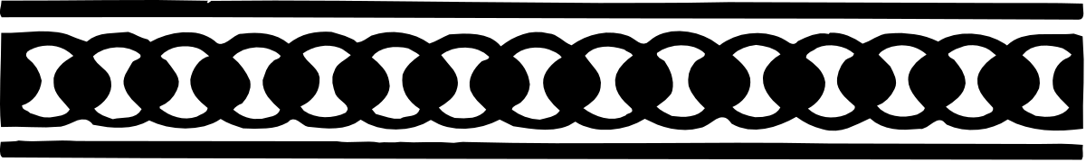 White Paint Line on Black Background Clipart - Creative Borders Design