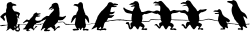 Silhouette of a Man in a Black Shirt - Versatile Clipart for Creative Projects