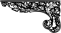 Deer Head Silhouette Clipart - Elegant Borders & Corners Design