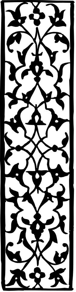 Black and White Camouflage Pattern Clipart for Dynamic Borders