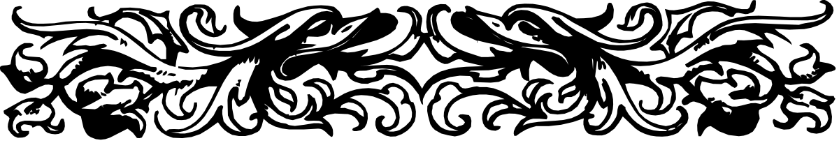 People Group Clipart - Black and White Borders for Creative Designs