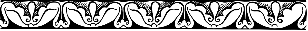 Elegant Borders: Black and White Light Line Clipart
