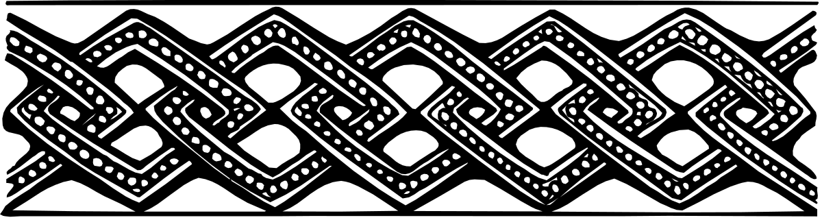 Black and White Decorative Borders Clipart - Elegant Designs for Creative Projects