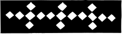 Black and White Diamond Pattern Borders Clipart for Creative Designs