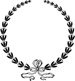 Black and White Rose Clipart on Dark Background  Elegant Floral Borders