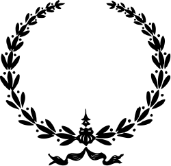 Black and White Cat Clipart on Dark Background - Elegant Borders