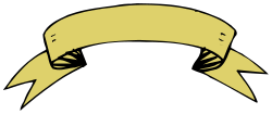 Silhouette of a Woman with Yellow Hair Clipart - Elegant Borders & Unique Design