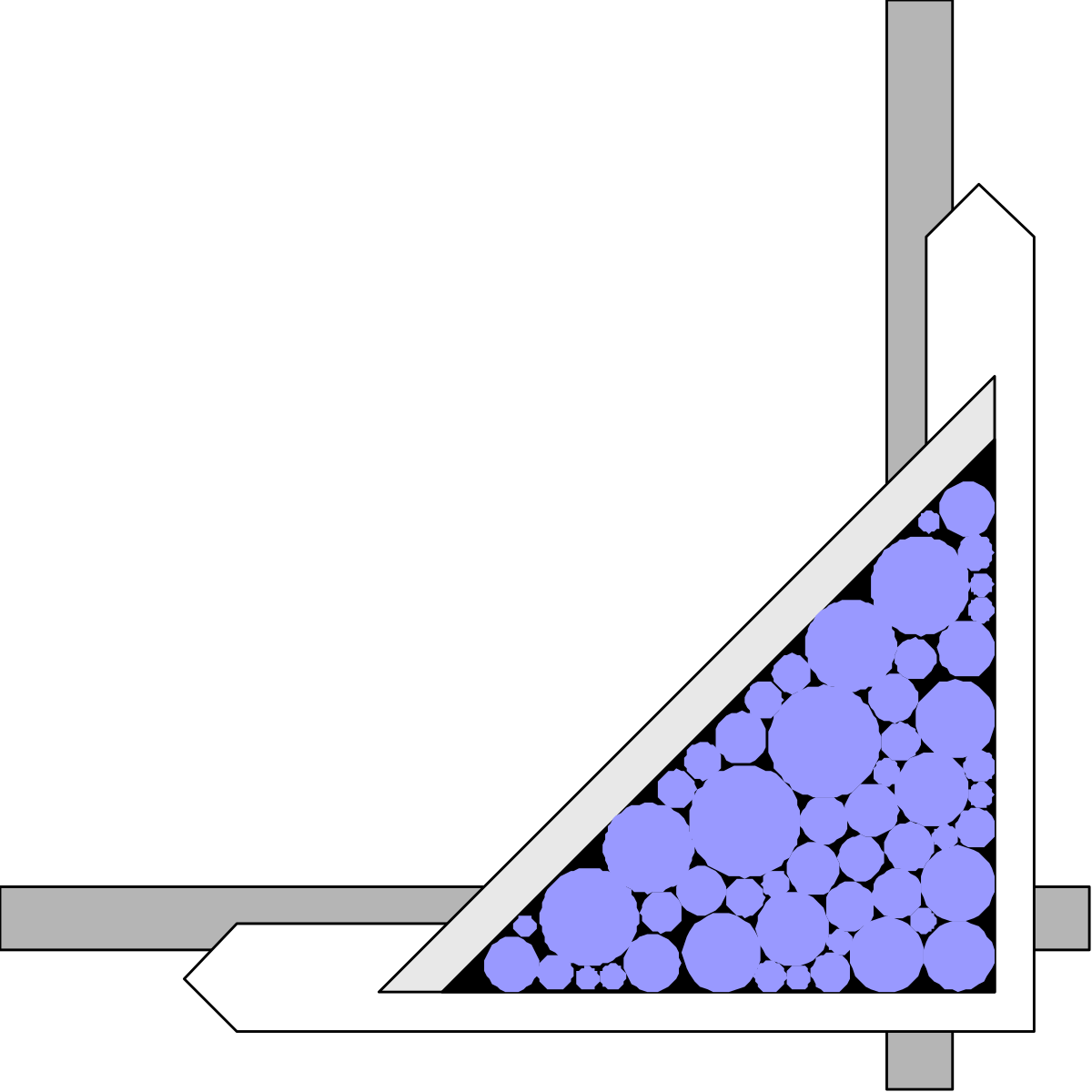 Pipe Clipart with Borders and Corners - Versatile SVG Diagram