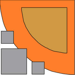 Borders and Corners: Creative Shield Clipart Design for Decorative Use