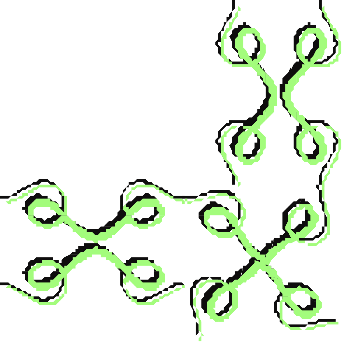 Molecule Clipart: Creative Borders and Corners for Scientific Designs