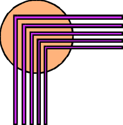 Borders and Corners Clipart for New Project Logo Design