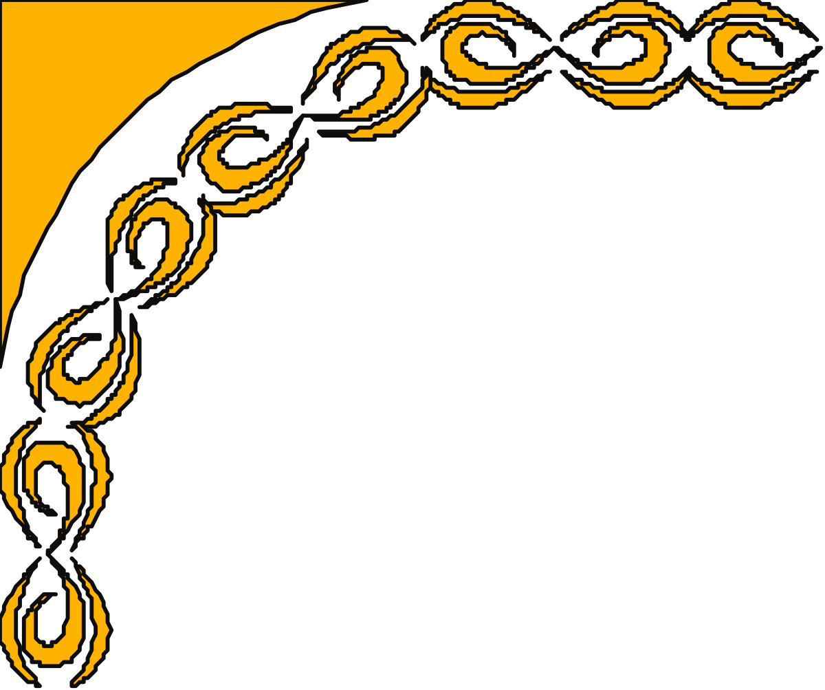 Circular Frame with Yellow Border Clipart for Creative Designs