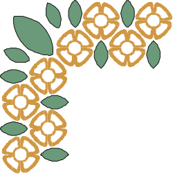 Good Day Green and Brown Logo Clipart - Borders and Corners Design