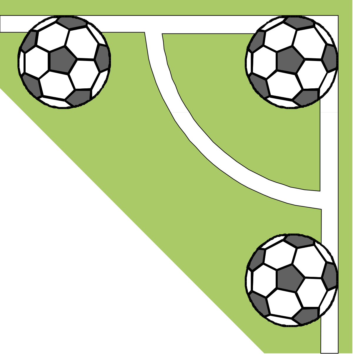 soccer field clipart clipart clip art png transparent Soccer Field Borders and Corners Clipart for Sports Design