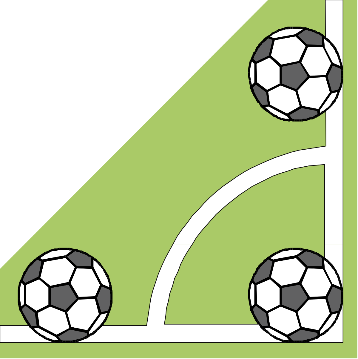 soccer field clipart clipart clipart clip art png transparent Soccer Field Clipart - Creative Corners and Borders for Sports Designs