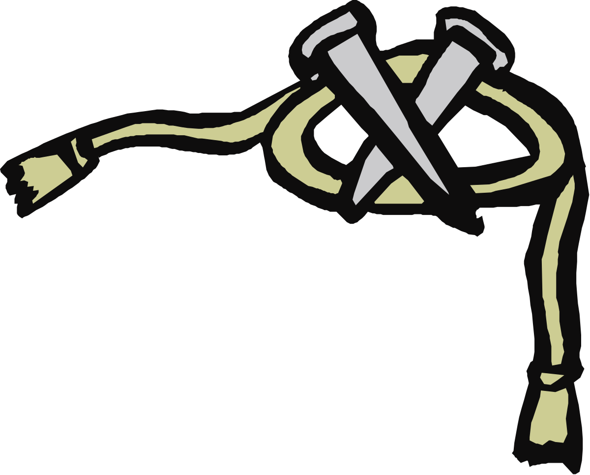 Silhouette Kick Clipart - Dynamic Borders and Corners Design