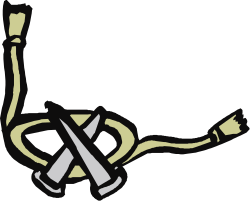 Handstand Clipart - Black and White Man Performing Acrobatics