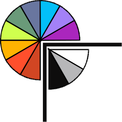 Pie Chart Borders and Corners Clipart - Creative and Versatile Design