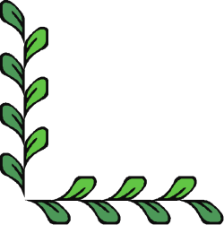 Green Leaf Frame Clipart: Elegant Borders and Corners for Creative Designs