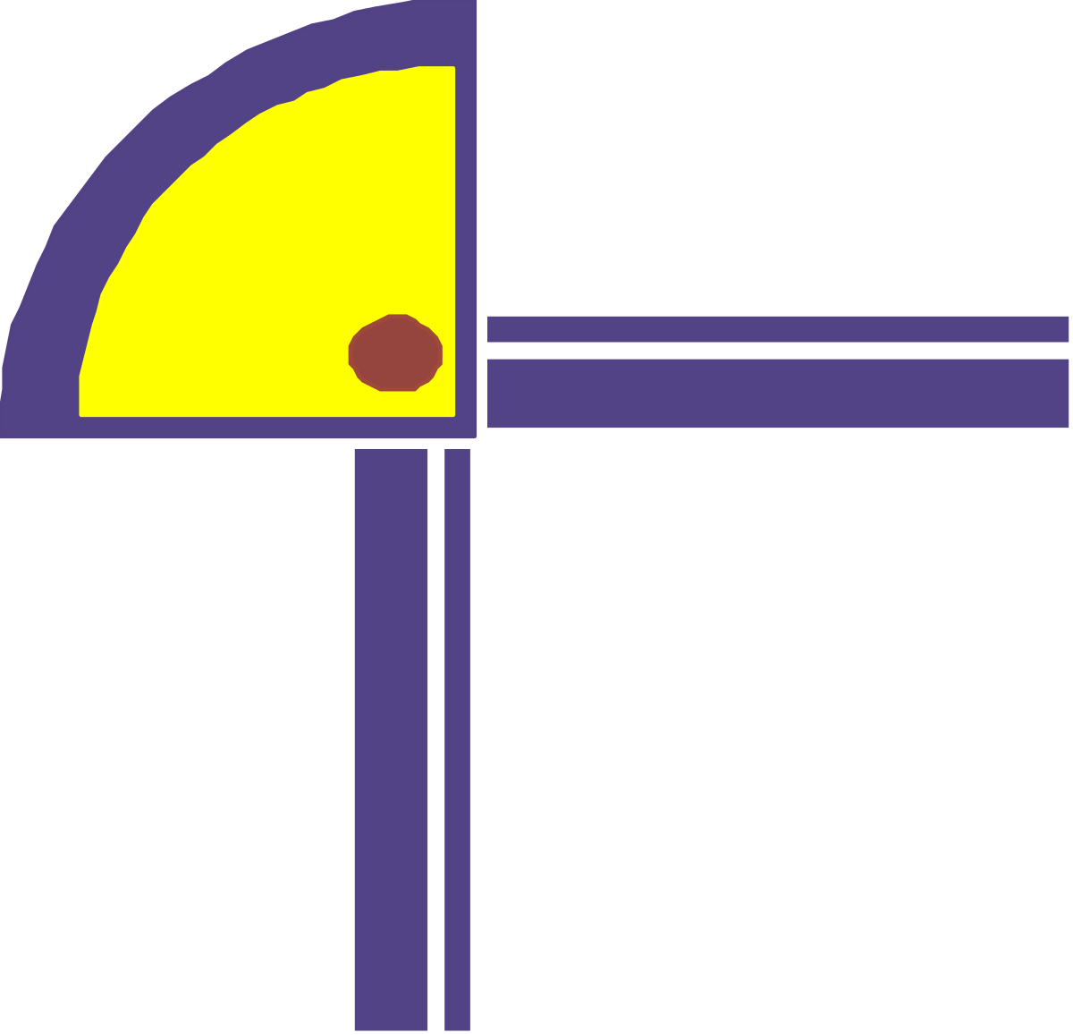 a yellow and purple umbrella clip art png transparent Yellow and Purple Umbrella Clipart - Stylish Borders and Corners