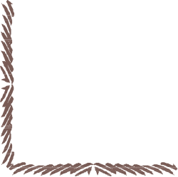 Leafy Border Frame Clipart - Elegant Square Design