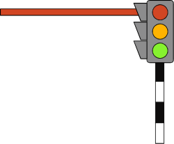 Traffic Light Clipart - Red and Green Light Borders and Corners