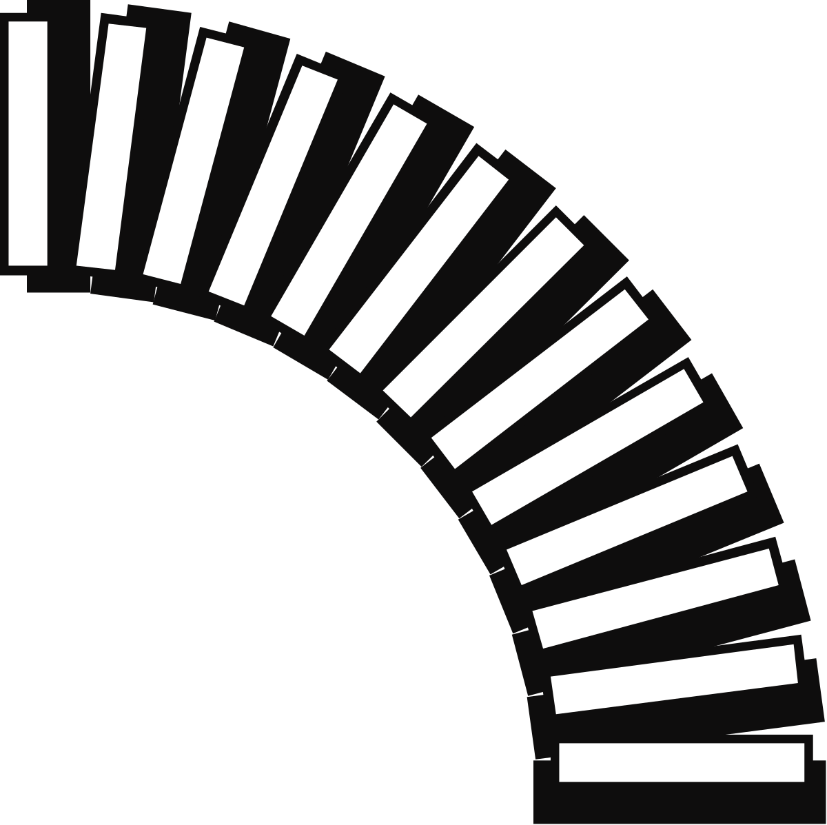 Piano Clipart Borders and Corners for Creative Designs