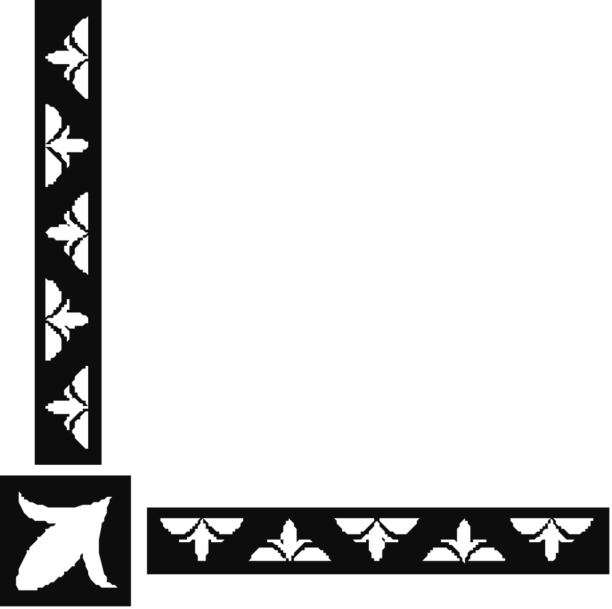 Elegant Leafy Borders and Corners Clipart for Creative Designs