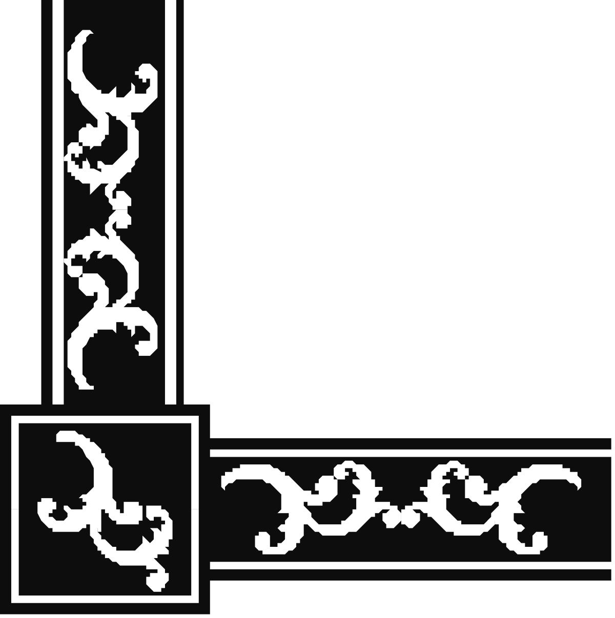 Borders and Corners - New York School of Art Logo Clipart