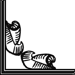 Black and White Hand Clipart: Elegant Borders and Corners Design
