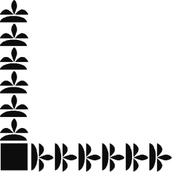 Black and White Building Borders and Corners Clipart