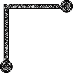Celtic Border Clipart: Elegant Corner Designs for Creative Projects