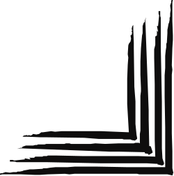 Black and White Tower Clipart - Elegant Borders and Corners Design
