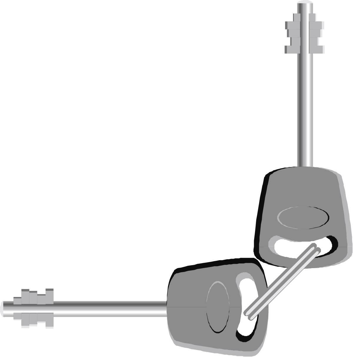 a pair of two metal brackets clip art png transparent Metal Brackets Clipart - Decorative Borders and Corners Design