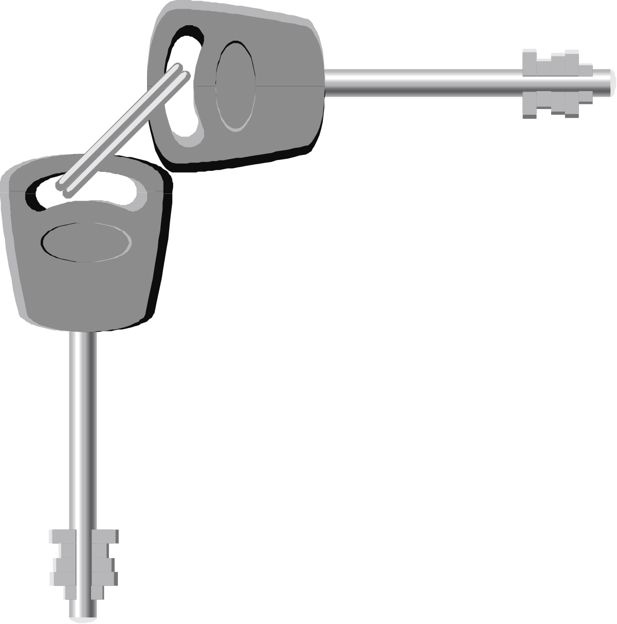 Lock and Key Clipart: Decorative Borders and Corners for Your Designs