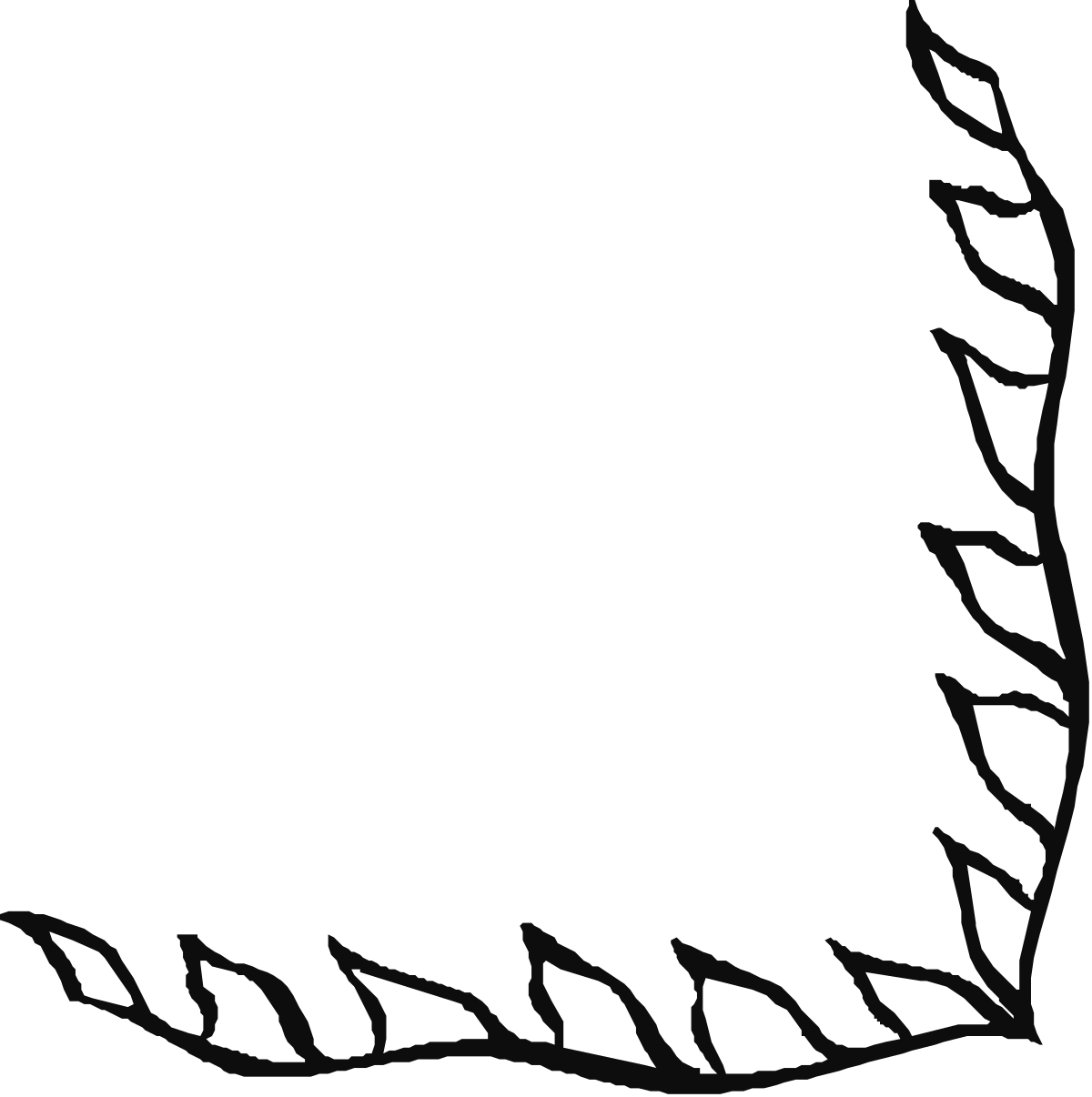 Black and White Torn Paper Frame Clipart: Elegant Borders and Corners