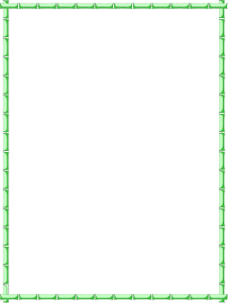 Bamboo Frame PNG Clipart - Elegant Borders for Creative Projects