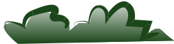 Green Plant Leaves Clipart - Elegant Borders for Design