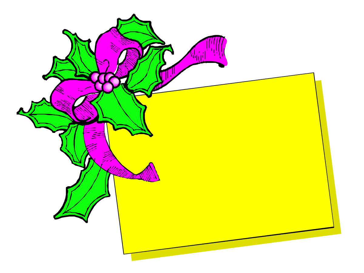 Yellow Sign with Pink Flower Clipart � Ideal for Borders and Backland Designs