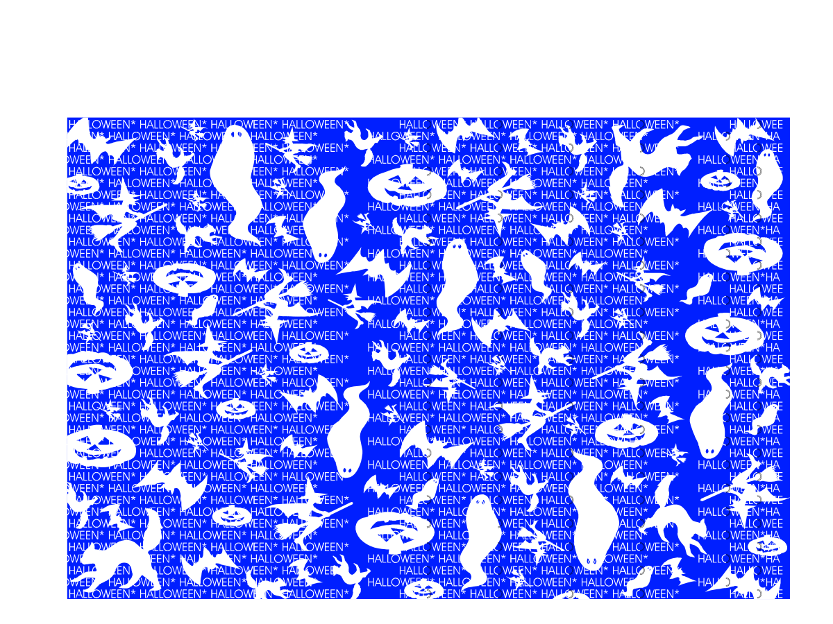 Blue and White Pattern with Cats Clipart - Perfect Borders for Creative Projects