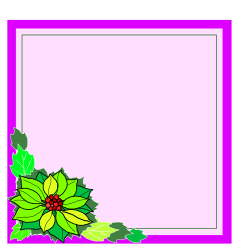 Christmas Holly Clipart with Green Leaves and Red Berries