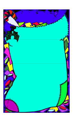 Colorful United States Map Clipart - Vibrant Borders and Designs