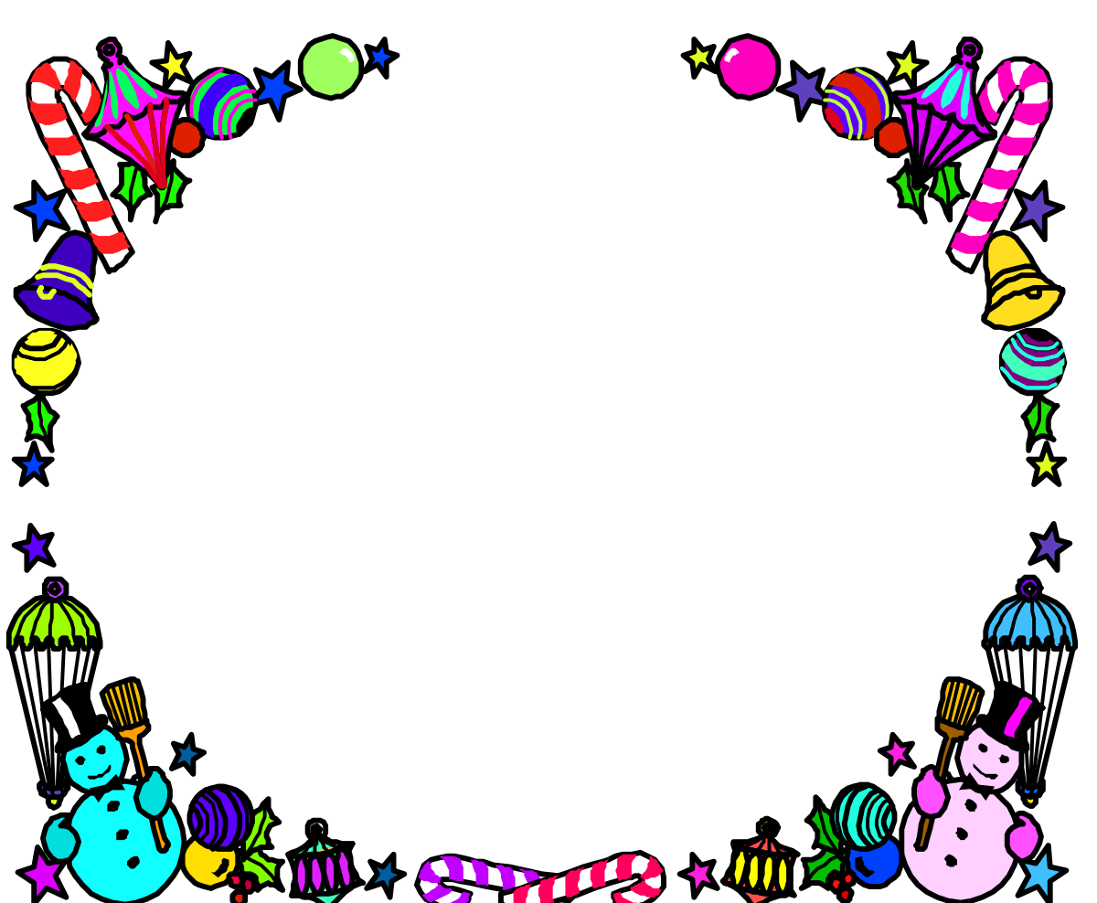 a circle of candys and candis clip art png transparent Candy Circle Clipart - Colorful Borders and Treats Design