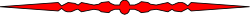 Red Sound Wave on Black Background Clipart - Vibrant Borders Design