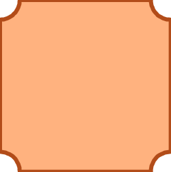 Brown Border Clipart - Elegant Blank Paper Design for Creative Projects