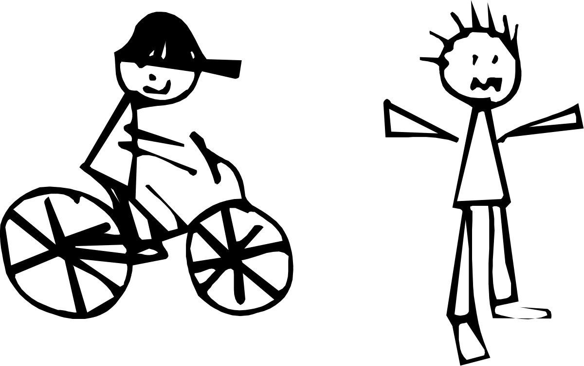 Man and Woman Standing Together - People Clipart Collection