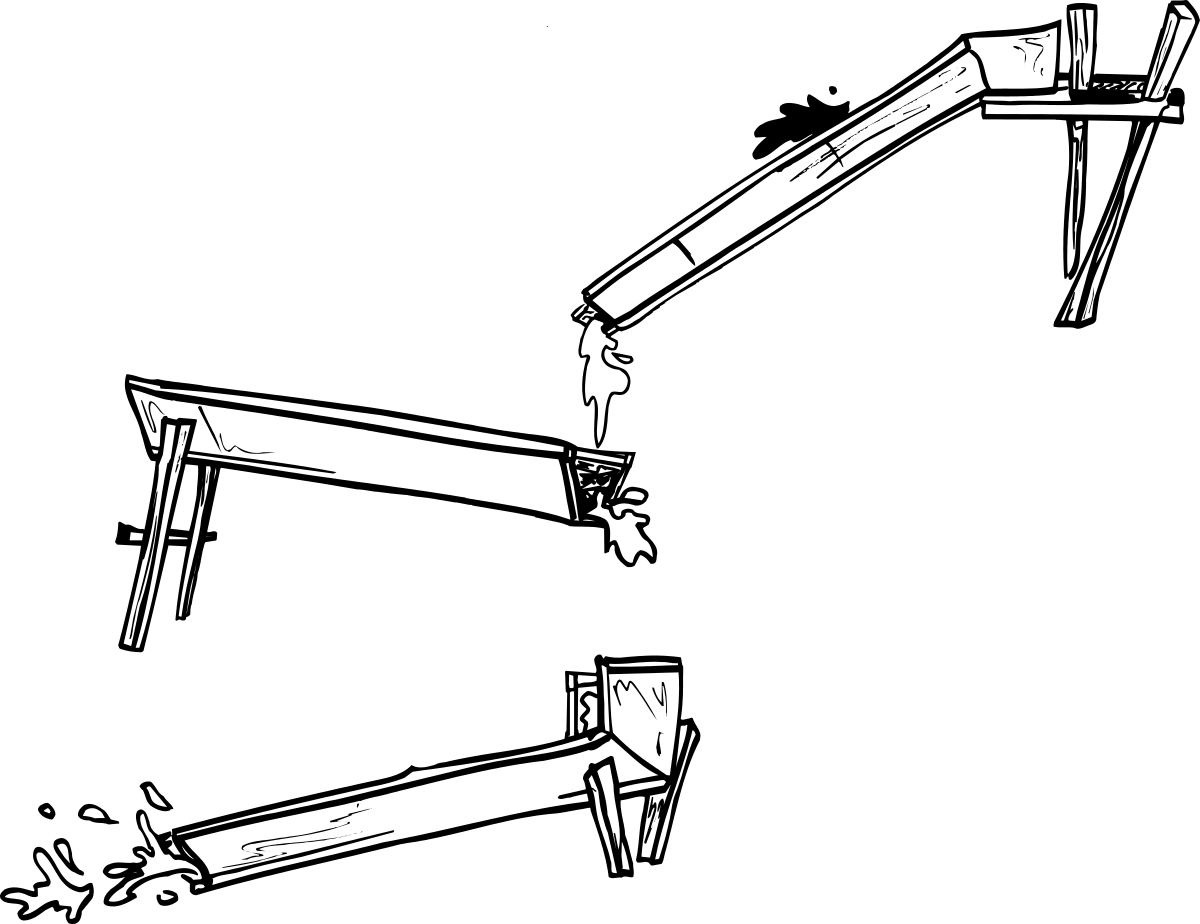 a black and white drawing of a robot clip art png transparent Robot Clipart: Black and White Illustration of a Futuristic Design