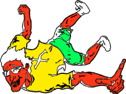 Soccer Player Kicking Ball - Dynamic Clipart for Sports
